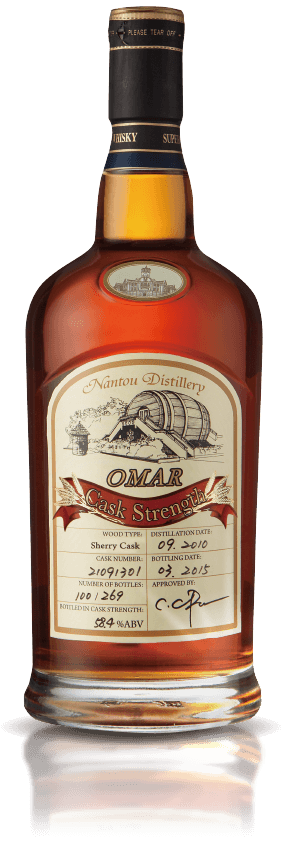 OMAR Cask Strength Single Malt Whisky (Sherry Cask)