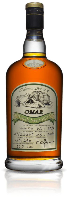 OMAR Cask Strength Single Malt Whisky (Virgin Oak)